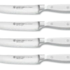 Wusthof Classic White - 4 Pc. Steak Knife Set- Personalized Engraving Available