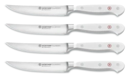 Wusthof Classic White - 4 Pc. Steak Knife Set- Personalized Engraving Available