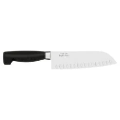 Henckels Four Star - 7" Santoku Knife W/Hollow Edge- Personalized Engraving Available -Le Creuset Central 31119 180 main image right face