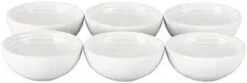 Le Creuset Set Of 6 - 2 Oz. Pinch Bowl Gift Set - White