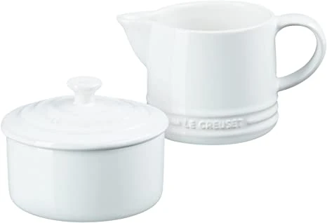 Le Creuset Signature Cream & Sugar Set - White 1 Le Creuset Signature Cream & Sugar Set - White