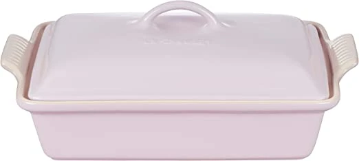 Le Creuset 4 Qt. (12" X 9") Heritage Covered Rectangular Casserole - Shallot 1 Le Creuset 4 Qt. (12" X 9") Heritage Covered Rectangular Casserole - Shallot