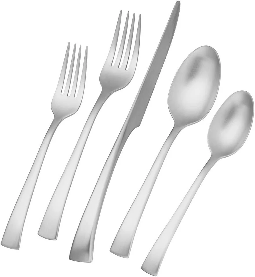 Henckels Zwilling Bellasera Satin 45 Pc. 18/10 Stainless Steel Flatware Set 1 Henckels Zwilling Bellasera Satin 45 Pc. 18/10 Stainless Steel Flatware Set