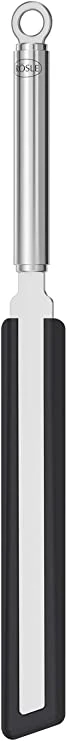 Rosle Stainless Steel Round Handle Crepes Turner Silicone