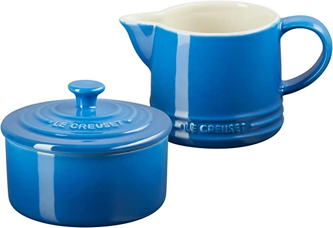 Le Creuset Signature Cream & Sugar Set - Marseille 1 Le Creuset Signature Cream & Sugar Set - Marseille