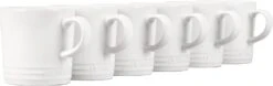 Le Creuset Set Of 6 - 12 Oz. London Mugs - White