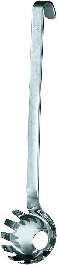 Rosle Stainless Steel Hook Handle Spaghetti Spoon