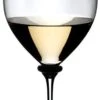 Riedel Fatto A Mano Performance Riesling Wine Glass, 21 Ounce, Black Base