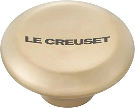 Le Creuset Signature Light Gold Knob - Large- Personalized Engraving Available 1 Le Creuset Signature Light Gold Knob - Large- Personalized Engraving Available