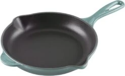 Le Creuset9" Classic Cast Iron Handle Skillet- Sea Salt