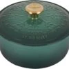 Le Creuset 4 1/2 Qt. Signature Dutch Oven - Embossed Tree W/Gold Knob - Artichaut