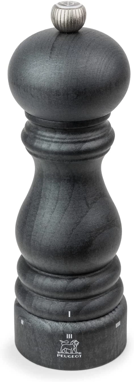 Peugeot Paris U'select Wood Graphite Salt Mill - 18cm/7" 1 Peugeot Paris U'select Wood Graphite Salt Mill - 18cm/7"