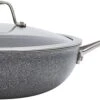 Henckels Capri Granitium 11" Aluminum Nonstick Perfect Pan Plus Lid