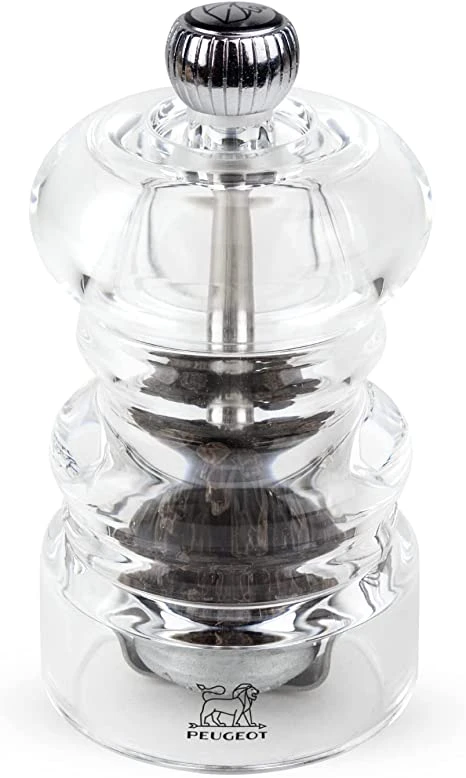 Peugeot Nancy Pepper Mill Acrylic - 9cm/4" 1 Peugeot Nancy Pepper Mill Acrylic - 9cm/4"