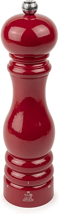 Peugeot Paris U'Select Pepper Mill Red Lacquer 22cm/9"