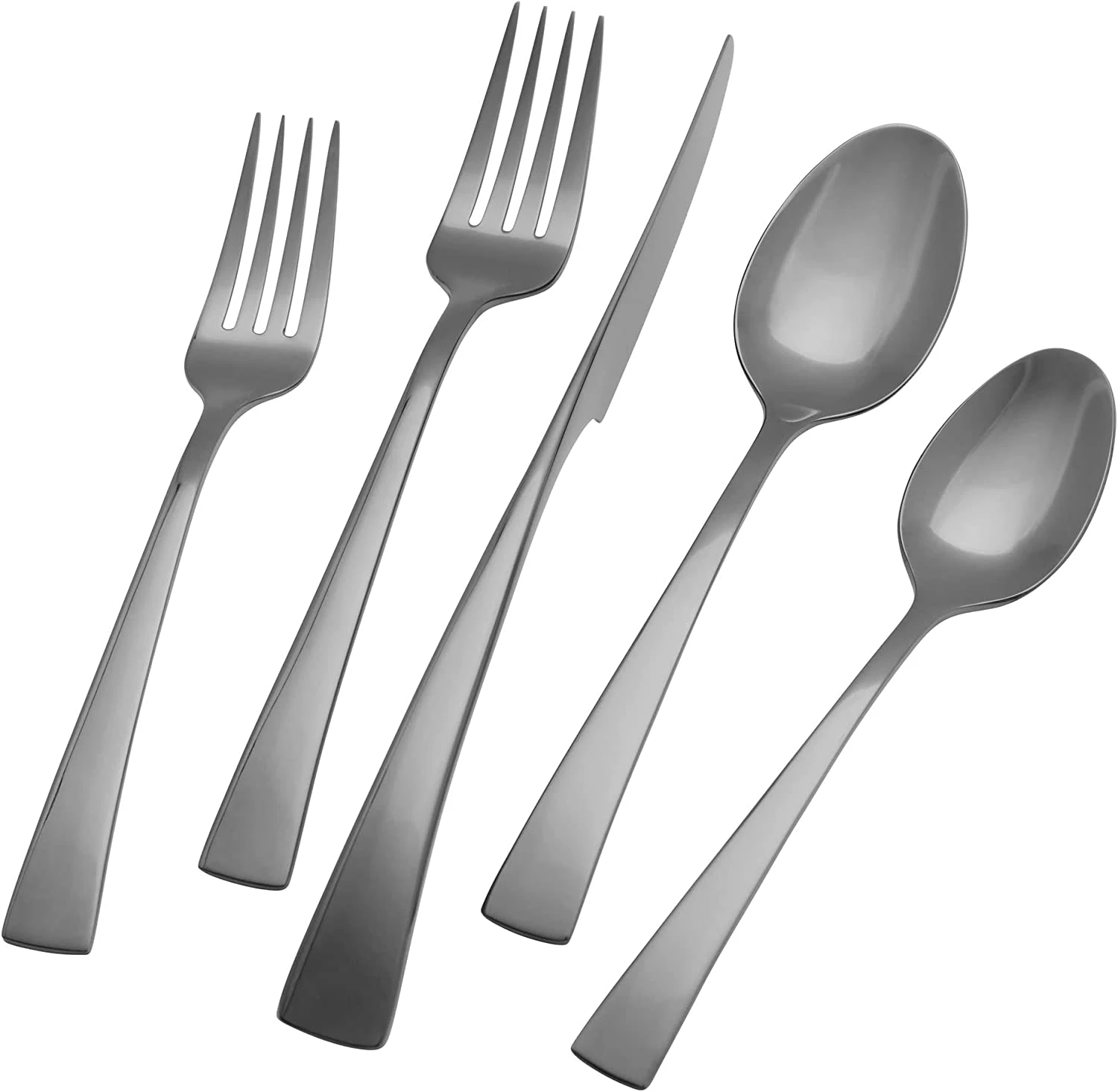 Henckels Zwilling Bellasera Slate 20 Pc. 18/10 Stainless Steel Flatware Set 1 Henckels Zwilling Bellasera Slate 20 Pc. 18/10 Stainless Steel Flatware Set