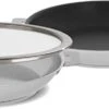 Cristel Strate Stainless Steel 4 Pc Frying Pan Set