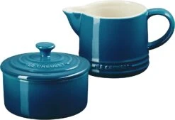 Le Creuset Signature Cream & Sugar Set - Deep Teal