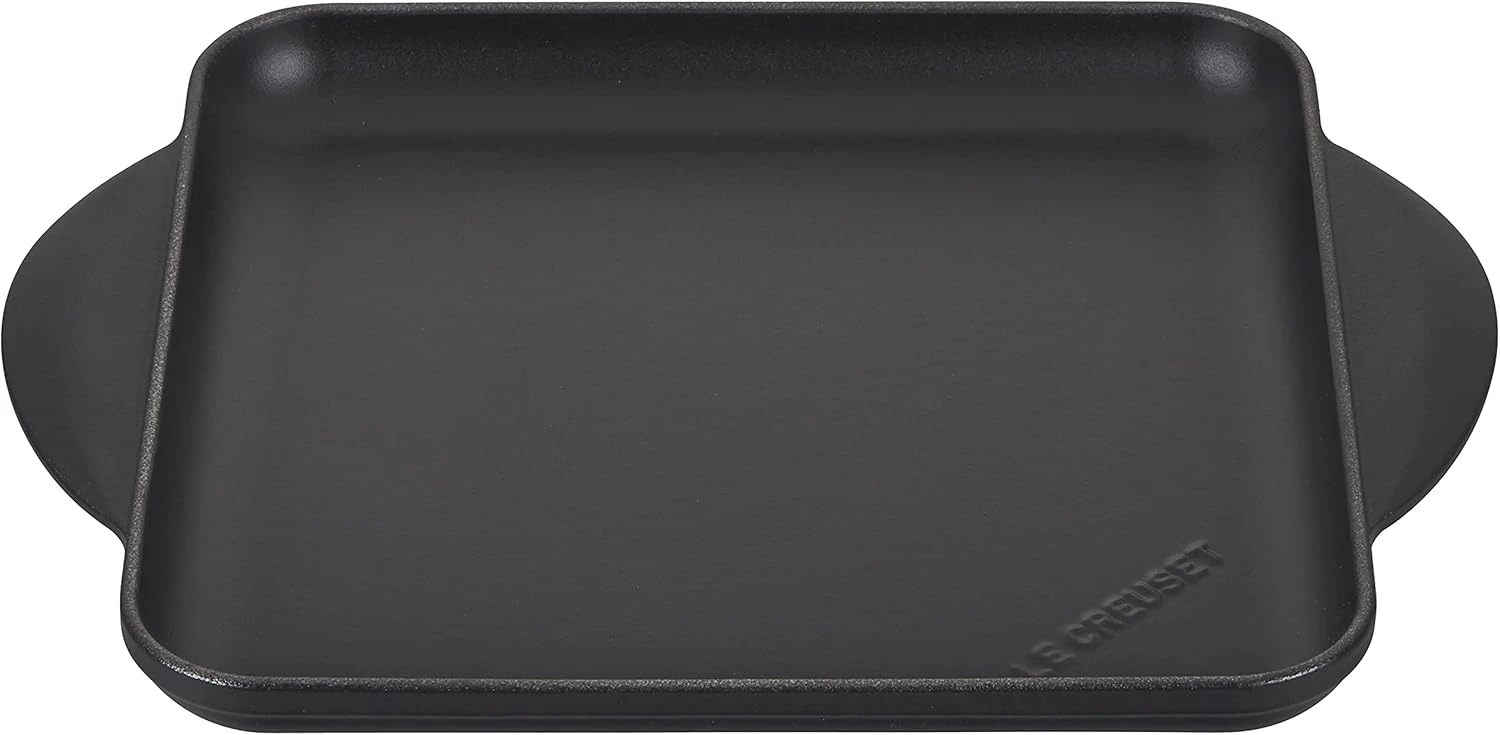 Le Creuset 9 1/2" Square Griddle Pan - Licorice 1 Le Creuset 9 1/2" Square Griddle Pan - Licorice