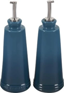 Le Creuset 10 Oz. Signature Oil & Vinegar Set - Deep Teal