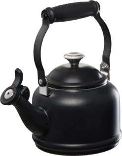 Le Creuset 1 1/4 Qt. Demi Kettle W/Stainless Steel Knob - Licorice