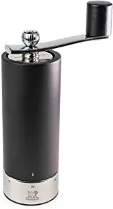 Peugeot Isen Crank U'Select Matte Black Pepper Mill - 18cm/7"