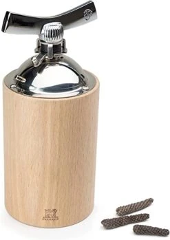 Peugeot Isen Pepper Mill Long Natural 16cm/6"