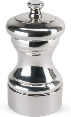 Peugeot Mignonnette Silver Plated Salt Mill - 10cm/4"