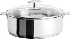 Cristel Casteline 7 Qt Saute Pan Plus Lid