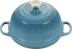 Le Creuset 9 1/2"/1.75 Qt. Signature Enameled Cast Iron Bread Oven - Caribbean