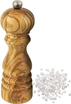 Peugeot Paris Olivier Salt Mill 18cm - 7in Olive Wood