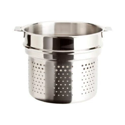 Cristel Casteline Removable Handle - 5 Qt Pasta Basket
