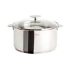 Cristel Casteline Removable Handle - 6 Qt Stew Pan W/Lid