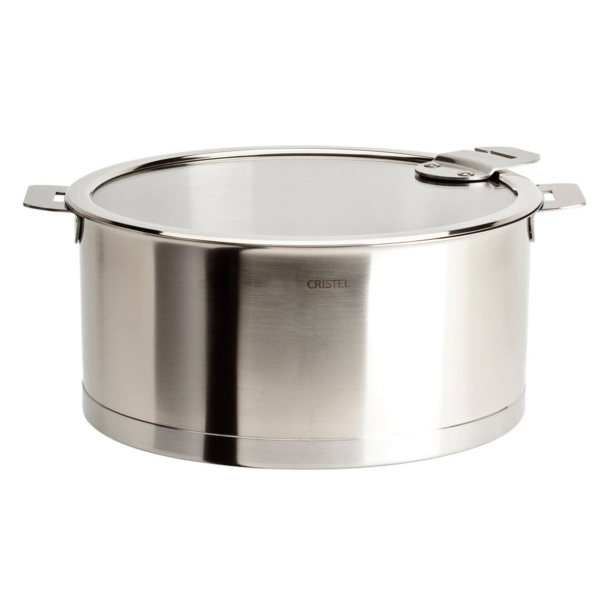 Cristel Strate Removable Handle - 5.5 Qt Stew Pan W/Lid 1 Cristel Strate Removable Handle - 5.5 Qt Stew Pan W/Lid