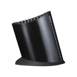 Global GKB-52/CB - 10-Slot Ship Shape Knife Block - Black