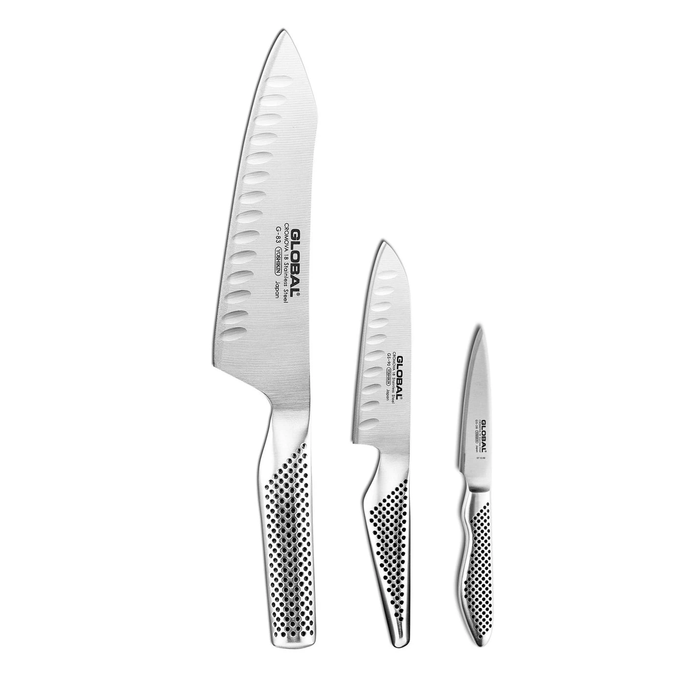 Global G-883890 - 3 Pc. Knife Set 1 Global G-883890 - 3 Pc. Knife Set