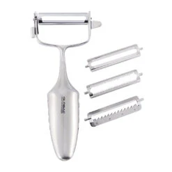 Global GS-94 2" 3-Way Peeler With Interchangeable Blades