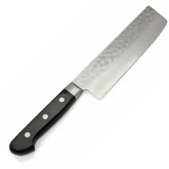 Kikuichi Warikomi Tsuchime Damascus Gold 6.5" Nakiri Knife