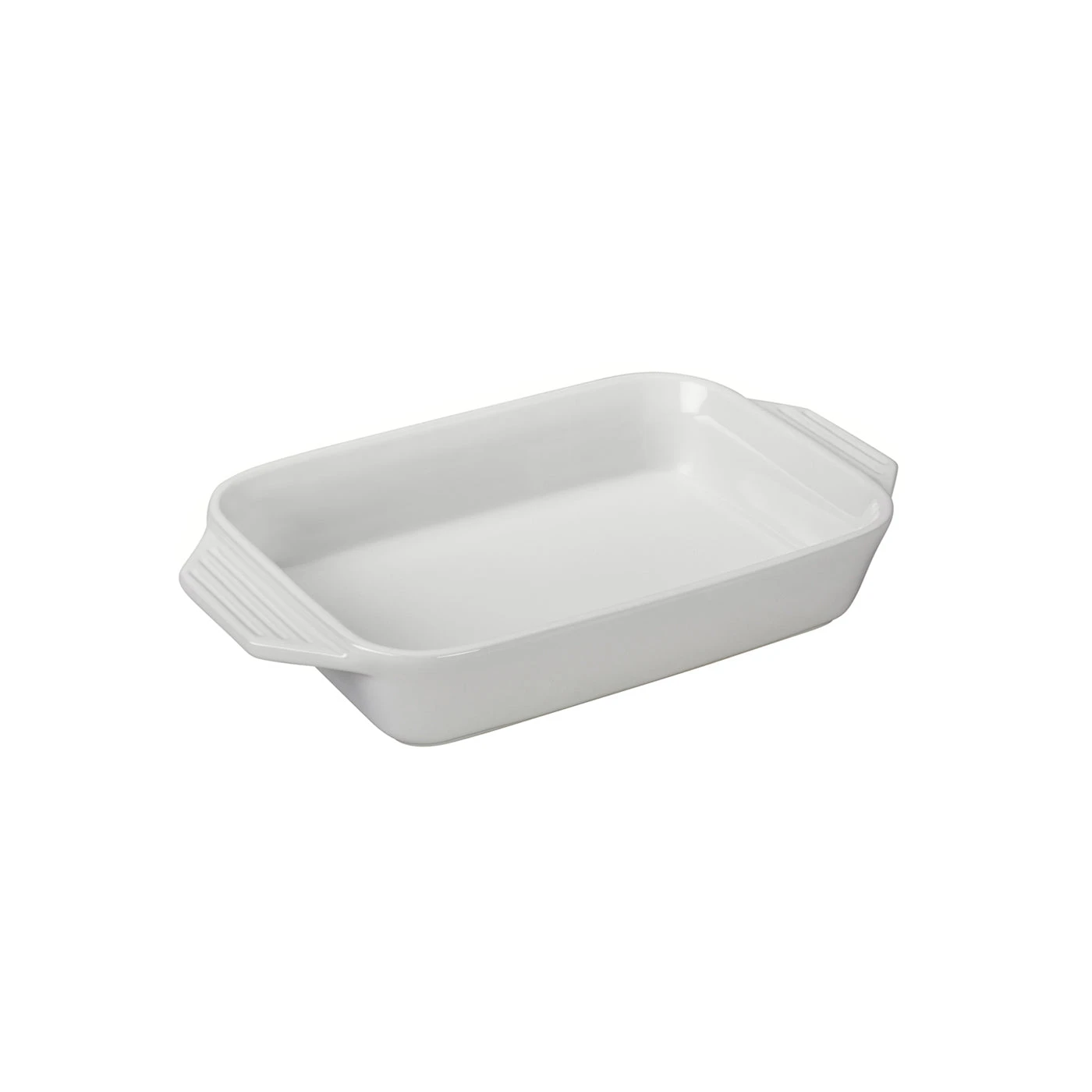 Le Creuset 1 4/5 Qt. (10 1/2" X 7") Rectangular Dish - White 1 Le Creuset 1 4/5 Qt. (10 1/2" X 7") Rectangular Dish - White