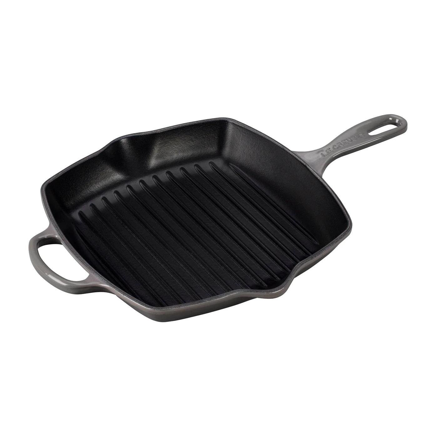 Le Creuset 10 1/4" Signature Square Skillet Grill - Oyster 1 Le Creuset 10 1/4" Signature Square Skillet Grill - Oyster