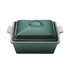 Le Creuset 2 1/2 Qt. (9") Heritage Covered Square Casserole - Artichaut
