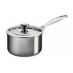Le Creuset 2 Qt. Saucepan W/Lid - Stainless Steel