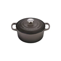 Le Creuset 2 Qt. Signature Round Dutch Oven W/Stainless Steel Knob - Oyster