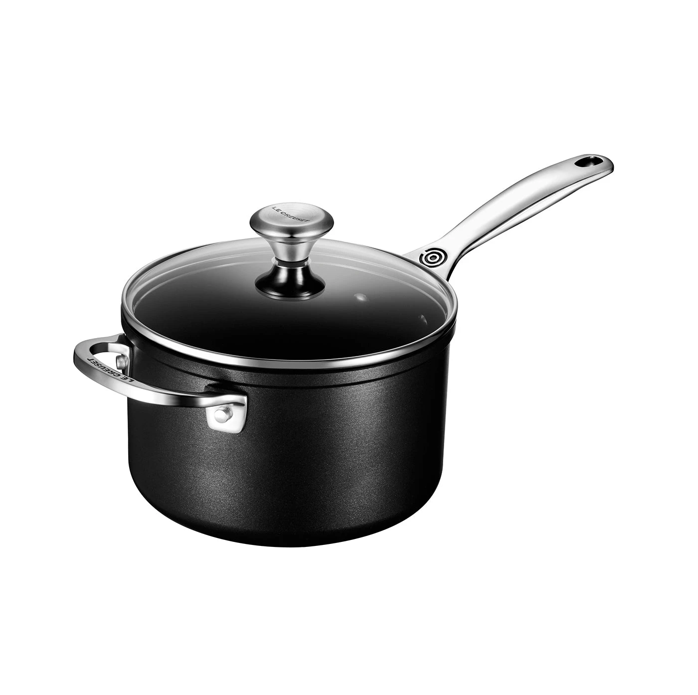 Le Creuset 3 Qt. Saucepan W/Glass Lid - Toughened Nonstick PRO 1 Le Creuset 3 Qt. Saucepan W/Glass Lid - Toughened Nonstick PRO