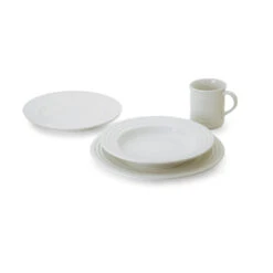 Le Creuset 4-Piece Dinnerware Set - White