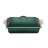 Le Creuset 4 Qt. (12" X 9") Heritage Covered Rectangular Casserole - Artichaut