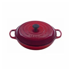 Le Creuset 5 Qt. Signature Braiser - Cerise
