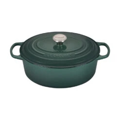 Le Creuset 6 3/4 Qt. Signature Oval Dutch Oven W/Stainless Steel Knob - Artichaut- Personalized Engraving Available