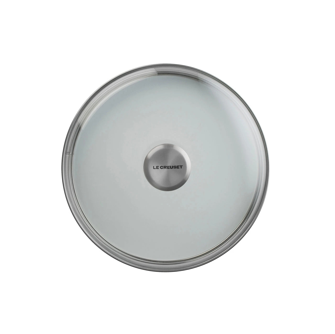Le Creuset 8" Glass Lid W/Stainless Steel Knob 1 Le Creuset 8" Glass Lid W/Stainless Steel Knob