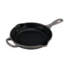 Le Creuset 9" (1 3/8 Qt.) Signature Cast Iron Handle Skillet - Oyster